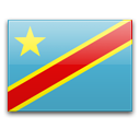 Drapeau La République démocratique du Congo